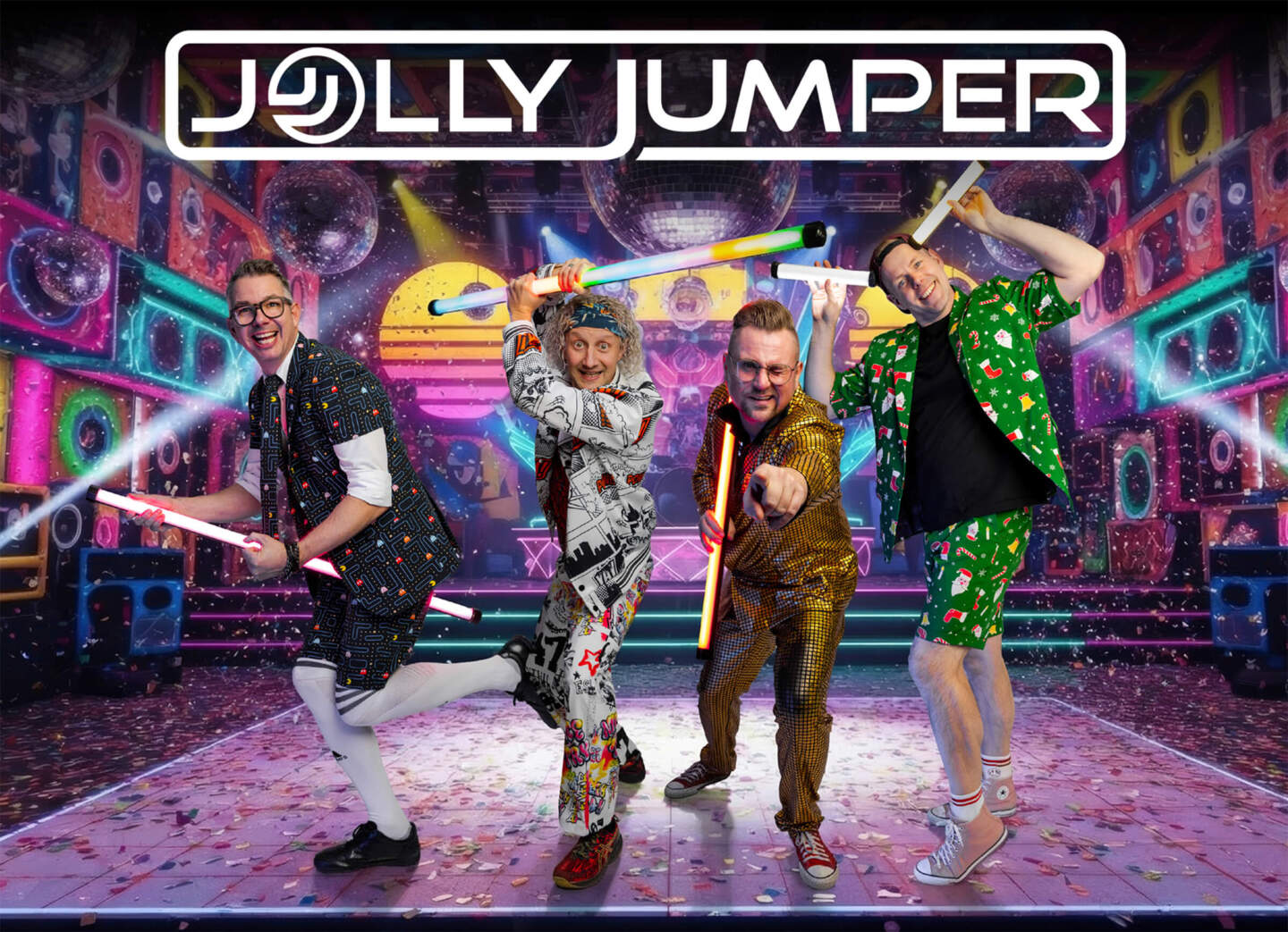 Jolly Jumper Faschingsbild mit Logo